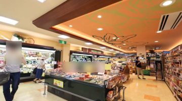 スーパー店内（野菜売り場）