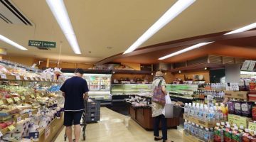 スーパー店内