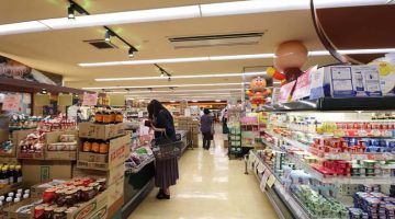 スーパー店内