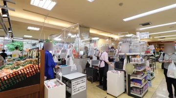 スーパー店内（レジ）
