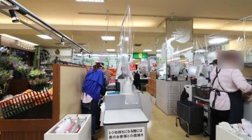 スーパー店内（レジ）