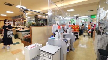 スーパー店内（レジ）
