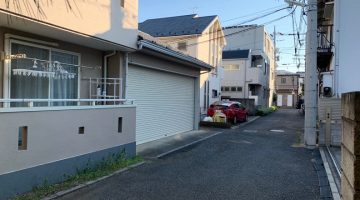 住宅街の私道